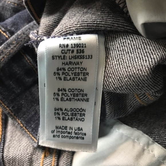 FRAME Le High Skinny Side Step Jeans - Picture 7 of 7